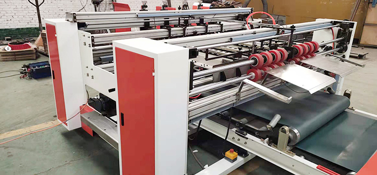 熱溶膠雙片粘箱機，AB雙片粘箱機